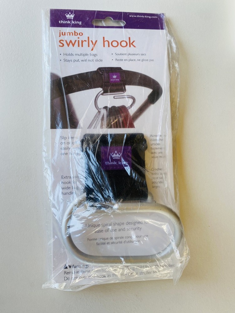 Think King Jumbo Swirly Stroller Hook