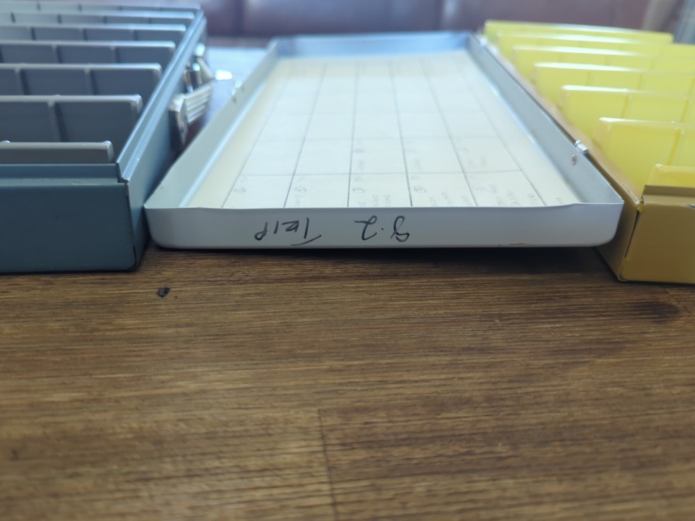 Vintage Metal 35mm Slide Box