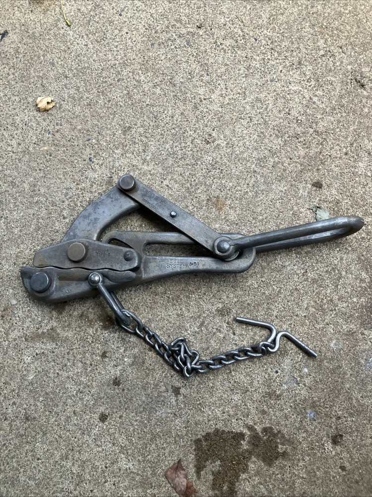M. Klein Tools 4-64 Bell System Type B Wire Cable Rope Puller 5000lb
