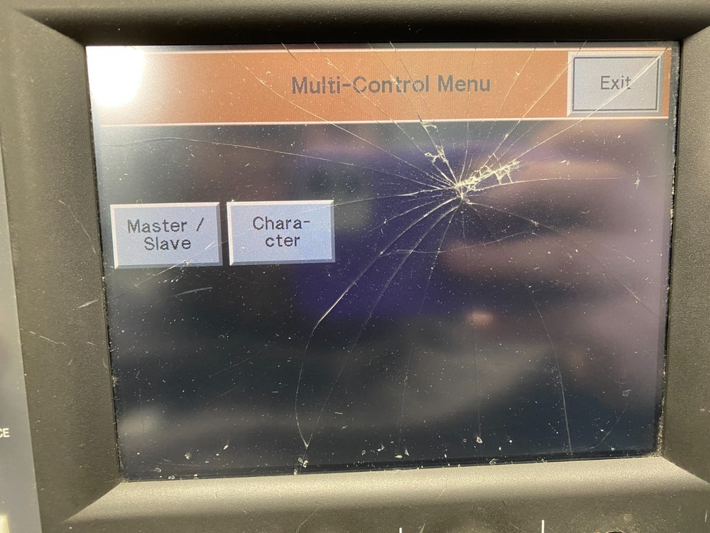 Sony MSU-950 Master Setup Unit - Powers On, Broken Digitizer - FOR PARTS