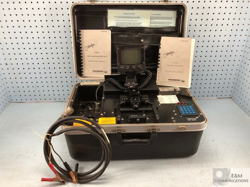 IFS-2001 PERFORMED LINE PRODUCTS INTELLIGENT FUSION SPLICER + DOCS & ACCESSORIES