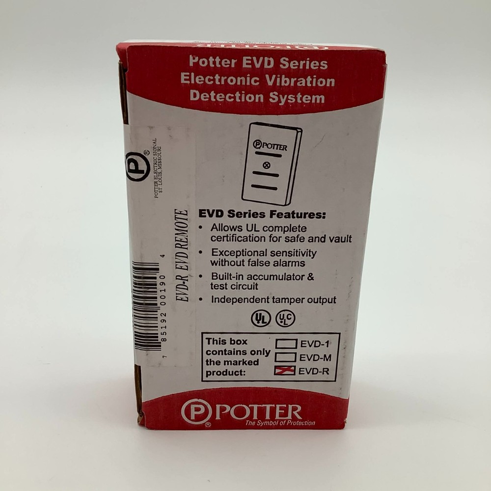 New Potter Electric EVD-R 2020260 EVD Series Remote Vibration Detection System