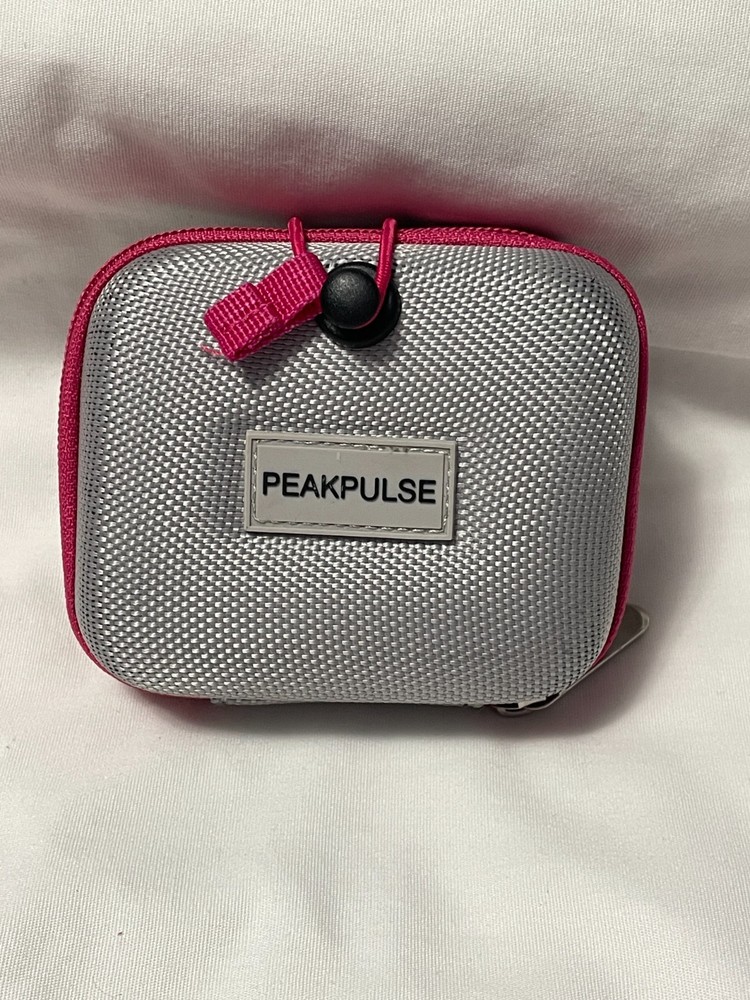 PeakPulse Golf Rangefinder Range 600 Teal Compact Sidekick with Hard Case