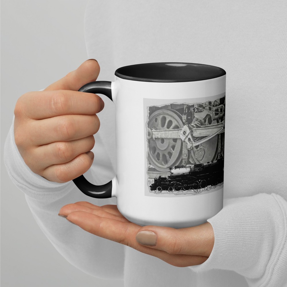 Union Pacific "Big Boy" – 15oz Ceramic Mug: The Beast is Barely Fitting!