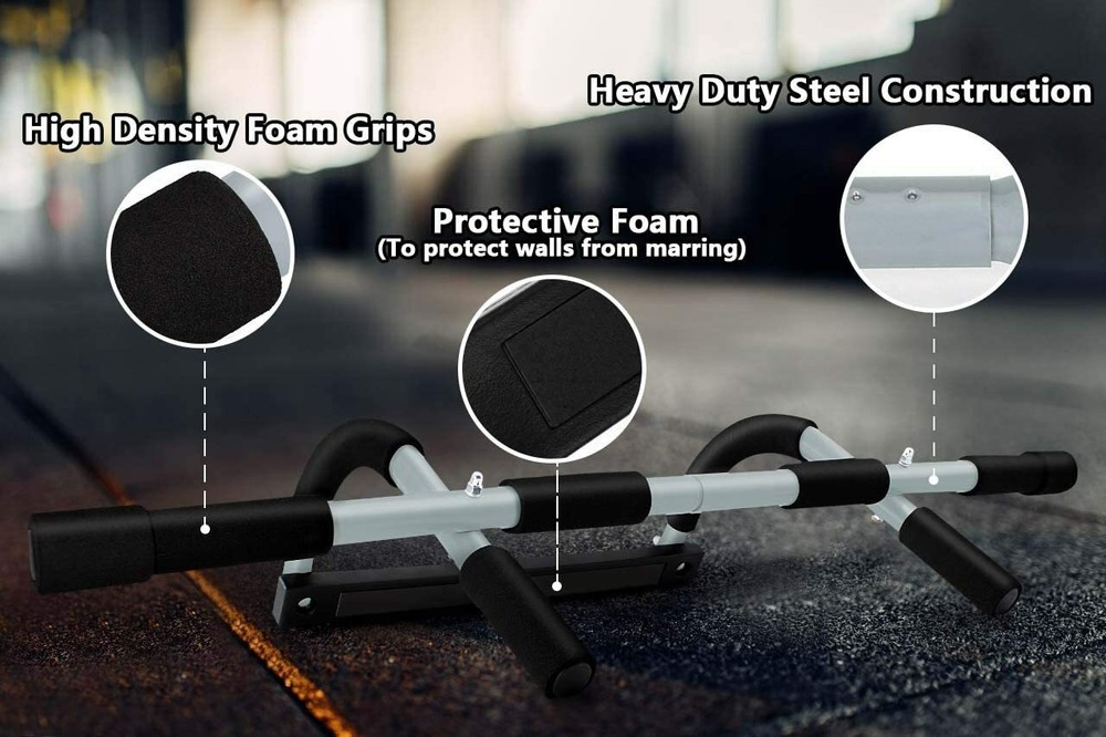 DOORWAY CHIN UP BAR PULL UP BAR SIT UP MULTI-FUNCTION HOME GYM