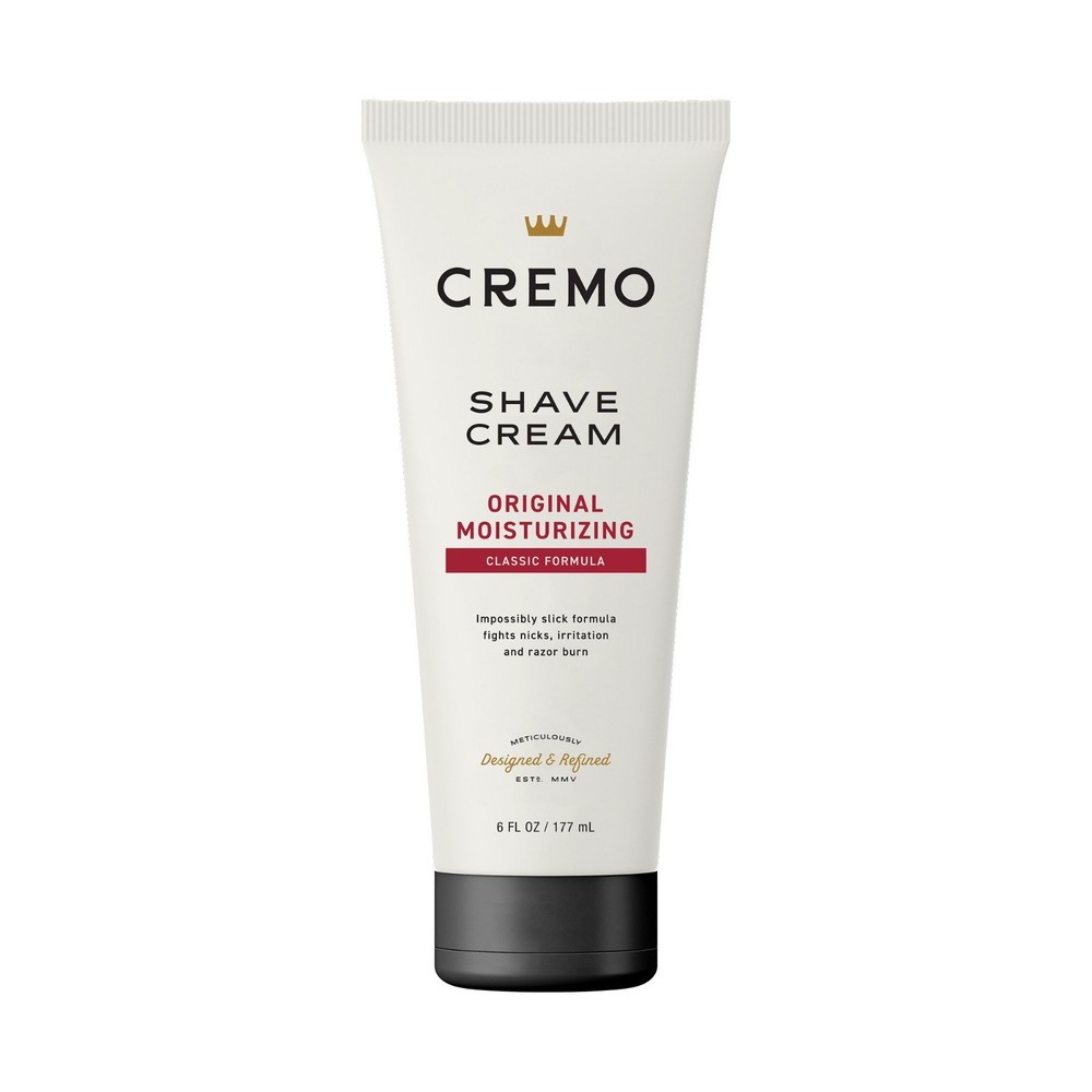 Cremo Original Shave Cream Moisturizing Formula for Men 6 oz