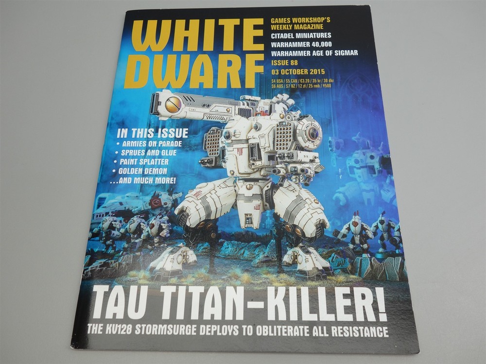 White Dwarf: Issue 88 - 03 October 2015 (Games Workshop)