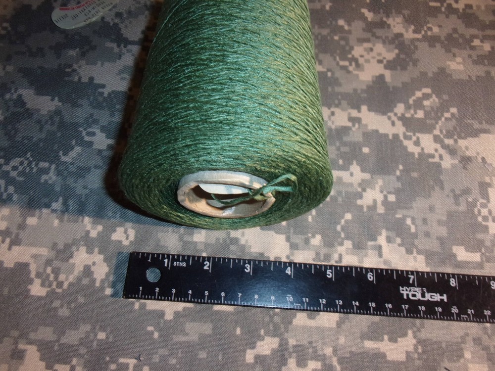 NEW RAYON CONSTRUCTION MASON STRING THREAD LINE BONDED TWINE PINE GREEN 1500 FT
