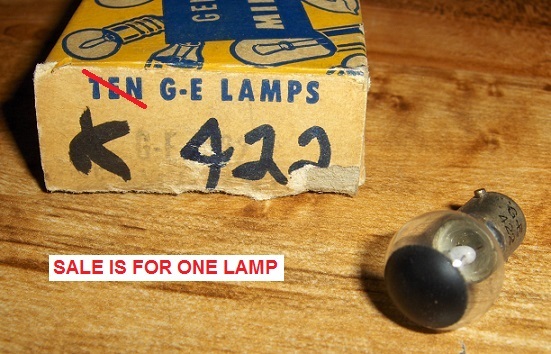 #422 LAMP ***FREE SHIPPING***