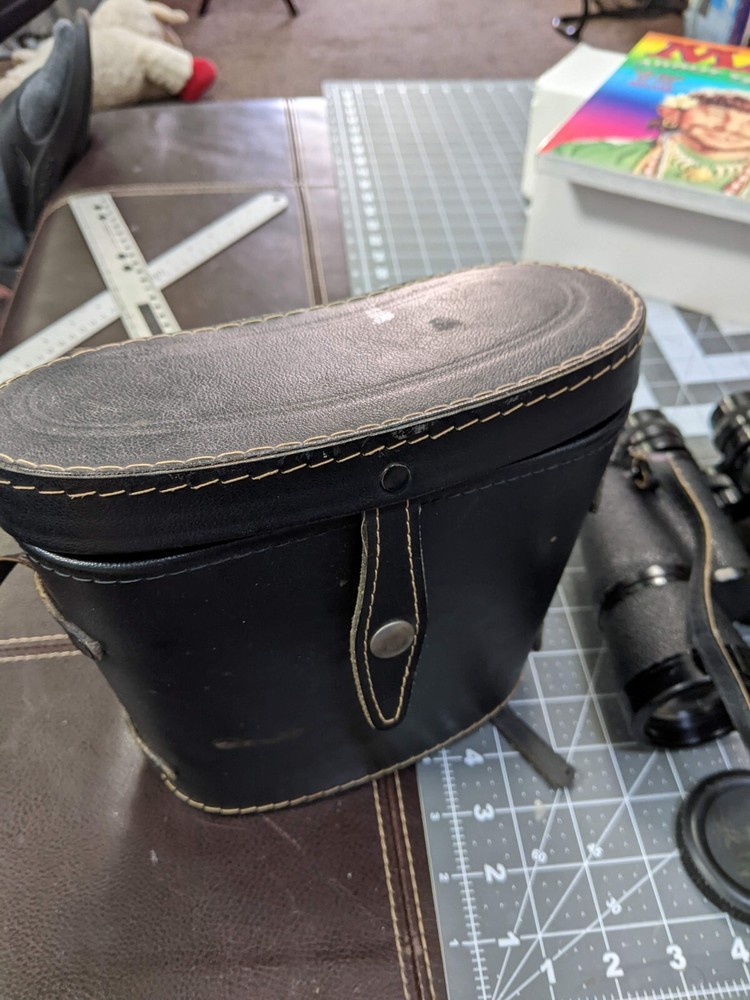 Binoculars Halina Famous Precision 10X50 With Case c12