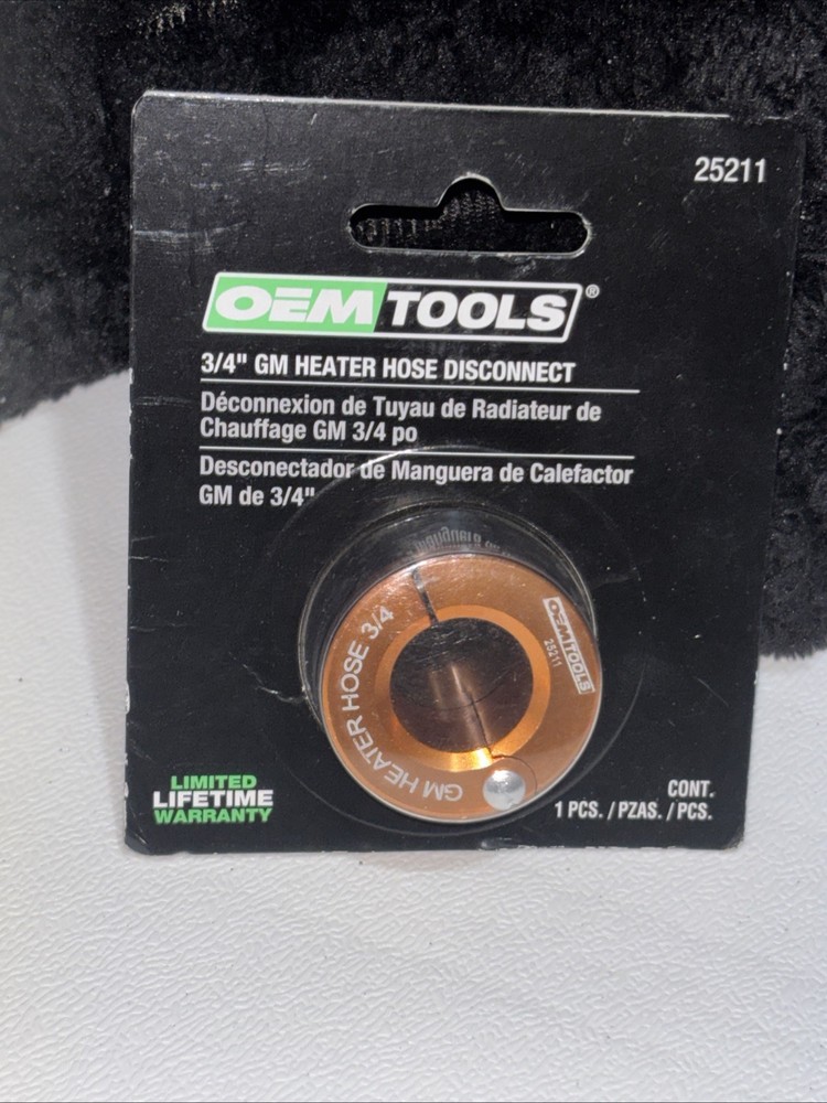 OEM TOOLS 25211 3/4 GM Heater Hose Disconnect Tool NEW