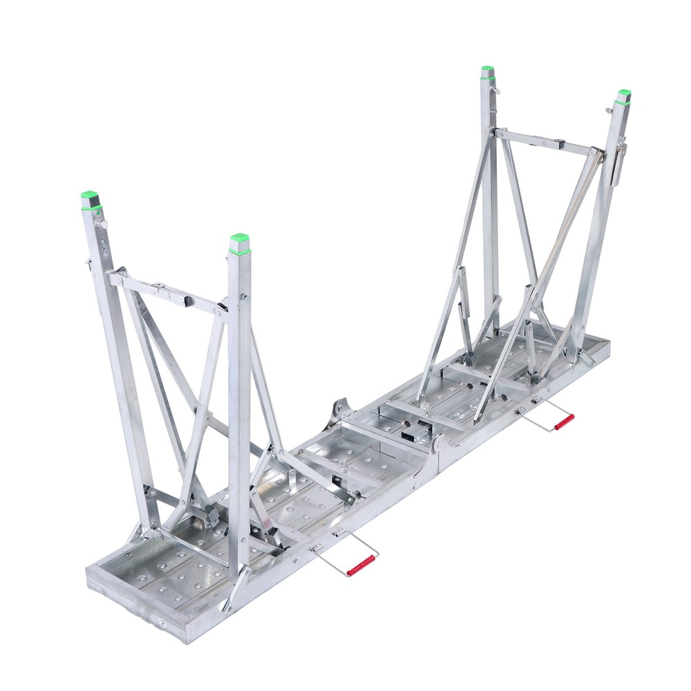 Portable Folding Scaffolding Platform Work Bench Scaffold Step Ladder with Adjus
