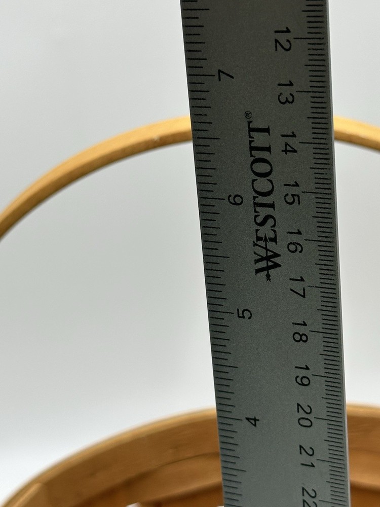 Longaberger 1995 Fruit Basket with Protector Single Handle