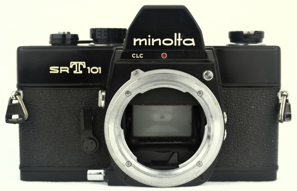 Gorgeous BLACK Vintage MINOLTA Camera - SRT 101 - MINT