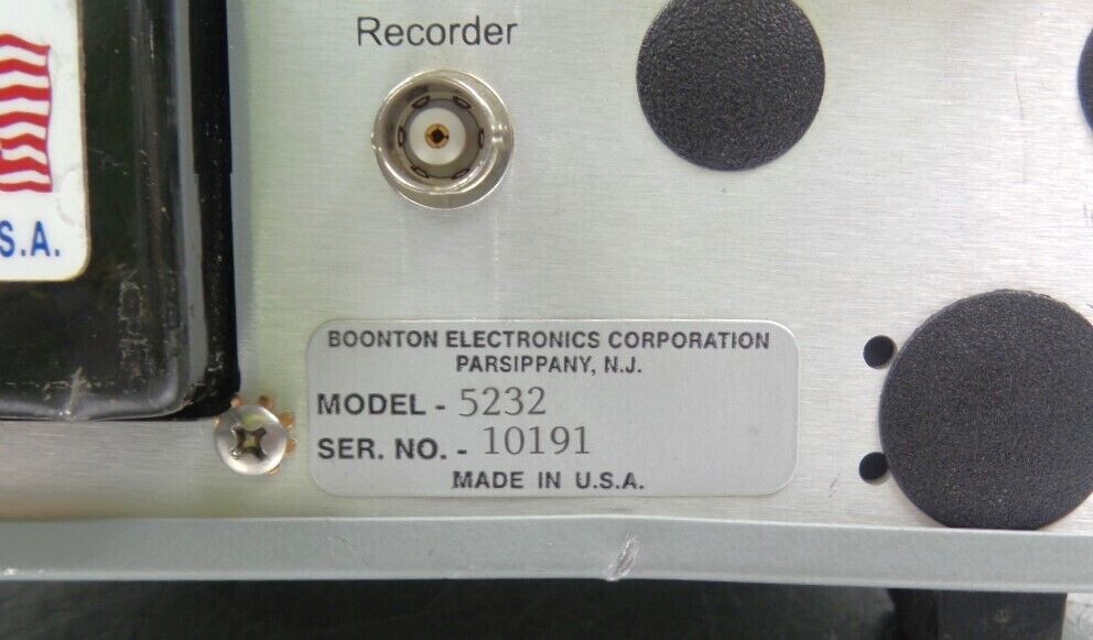 Boonton 5232 RF Power Meter/Voltmeter