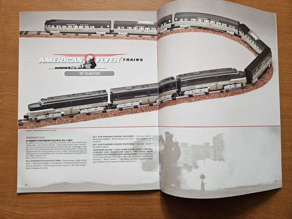 Lionel Trains 1992 Book One Catalog