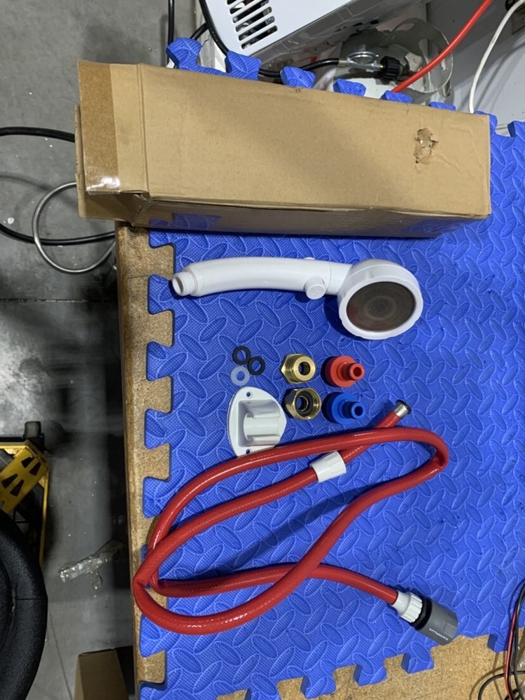 Camplux 10L Tankless Gas Water Heater Outdoor Camper Instant Hot Water Open Box