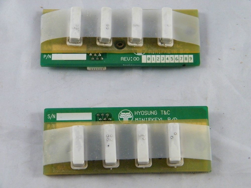 MINI-BANK 1000 ATM ~  DS-1100  FUNCTION KEYPAD OVERLAY