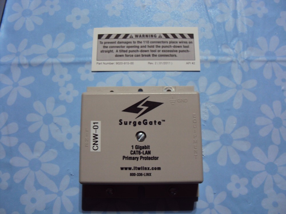ITW Linx SurgeGate CAT6A-75 Modular Protection NIB