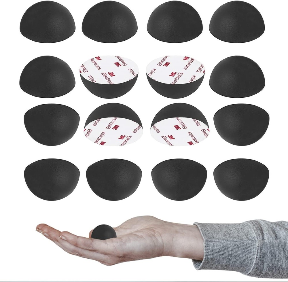 Silicone Hemisphere Bumpers Isolation Feet - 16 PCS