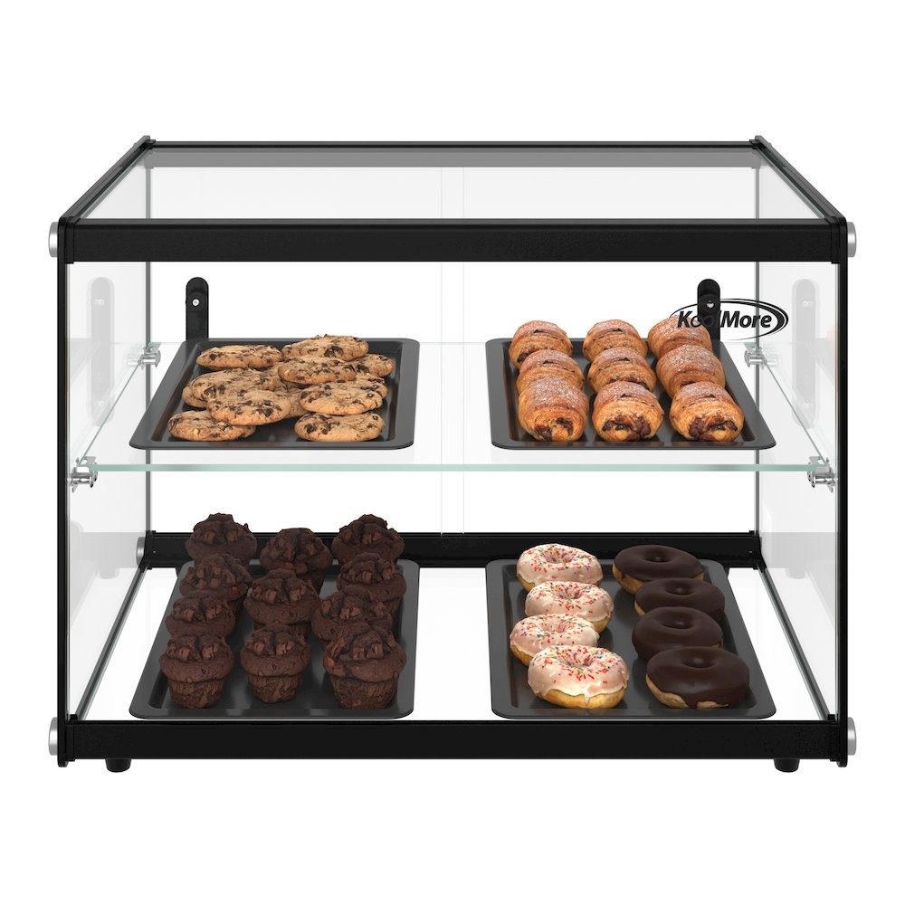 22 in. Tiered Pastry Display Case