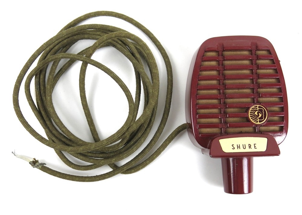 Vintage Shure Brothers 710S REX Microphone - Untested