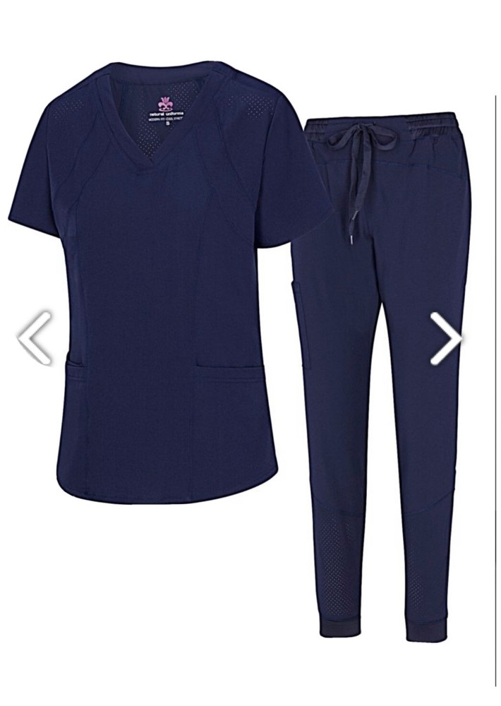 scrub sets women stretch jogger
