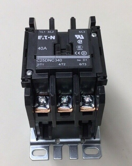 Eaton C25DNC340B Definite Purpose Contactor 3 Pole Open Type