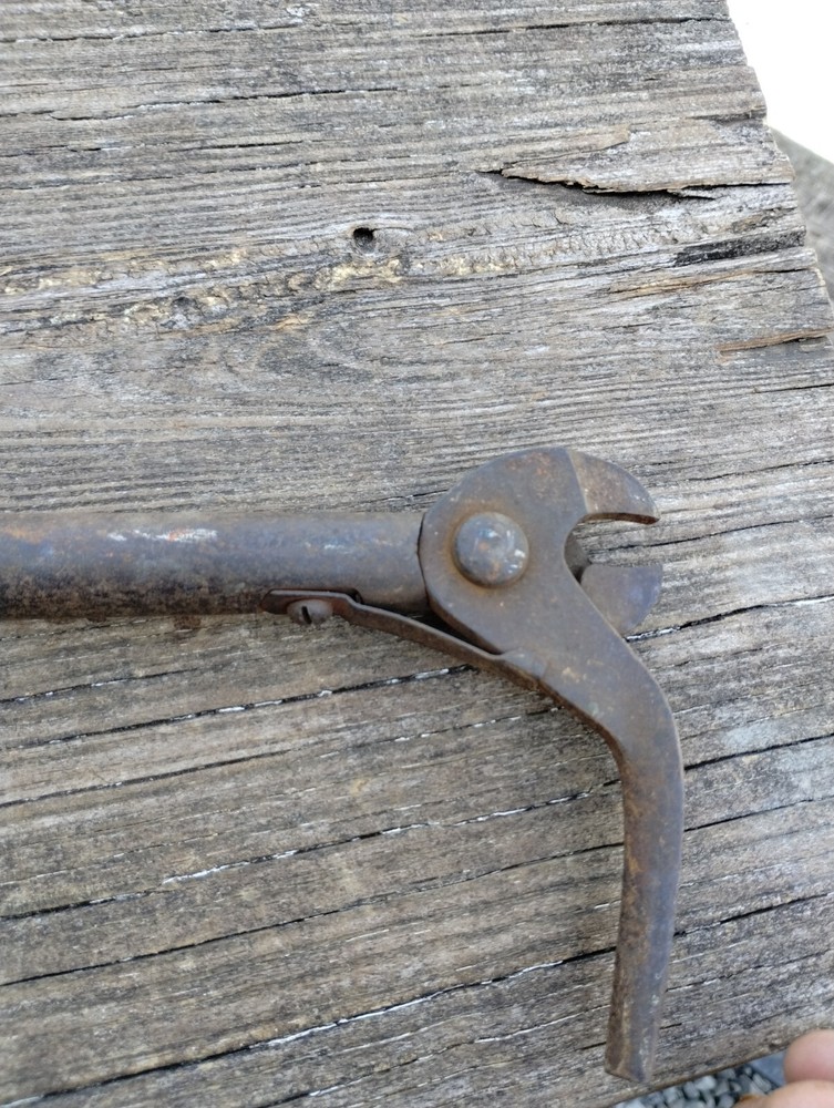 Scranton No. 2 Cast Iron Nail Puller 1893
