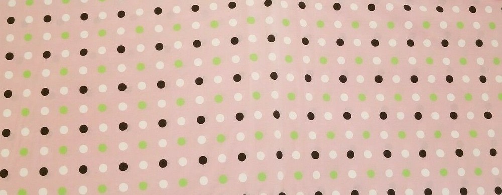 Alli Taylor Bedding Circle Time Pink Fitted Crib Sheet NIP