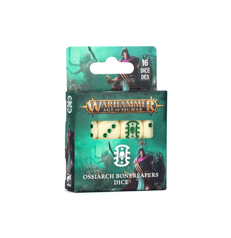 ⚔️WARHAMMER AOS - OSSIARCH BONEREAPERS - D6 DICE SET - PREORDER 3/7⚔️