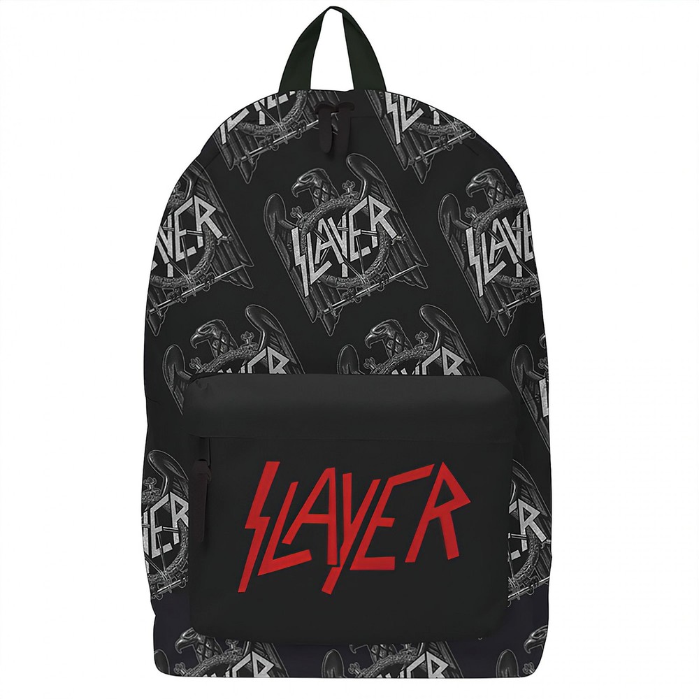 Slayer Repeating Logo Backpack Multi-Color