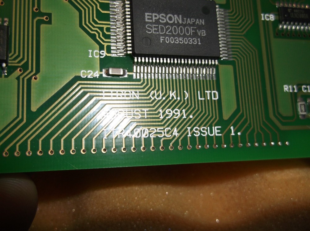 NIB EUROTHERM AH242880 TEMPERATURE CONTROLLER DISPLAY ASSEMBLY (866)