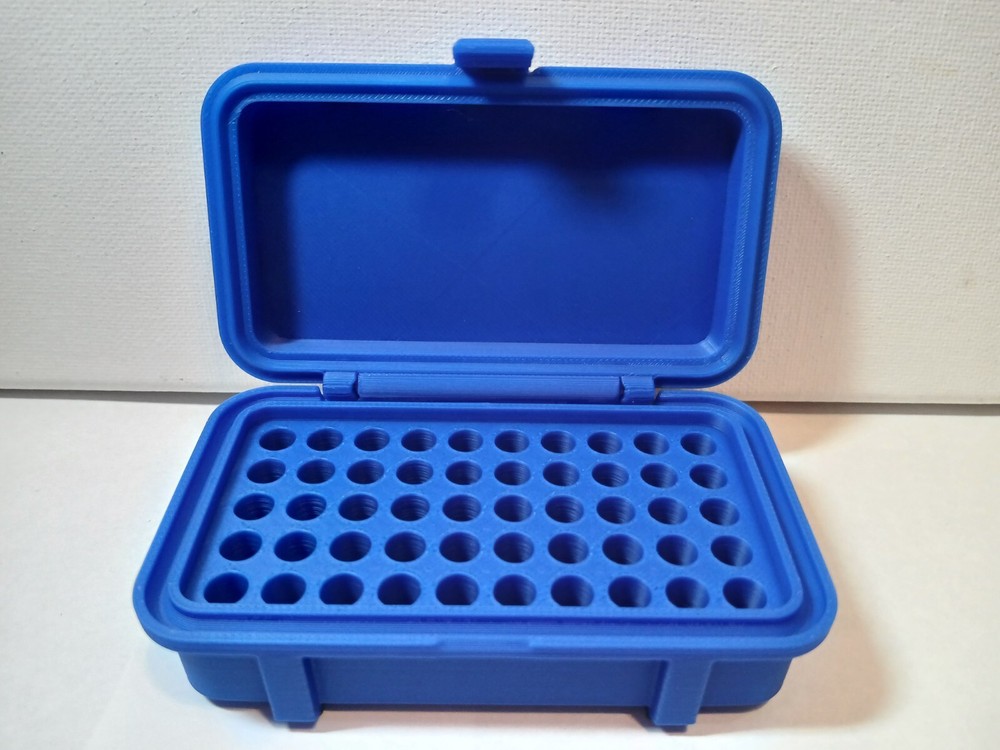 Compact Ammo Box/Case for 22LR (Blue/ Black)