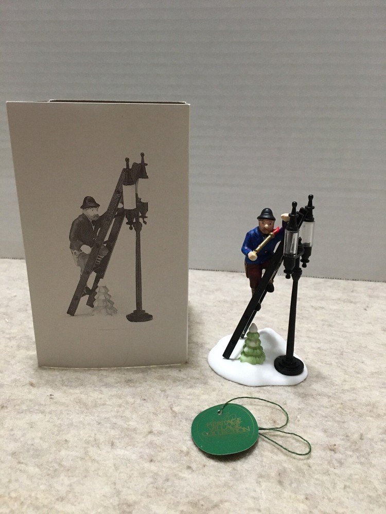 Dept. 56 Dickens Heritage Village Accessory Lamplighter Accessory Set