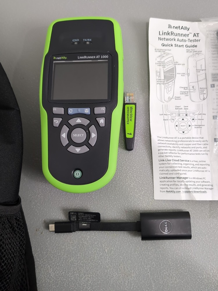 NETALLY LINKRUNNER AT 1000 NETWORK AUTO-TESTER