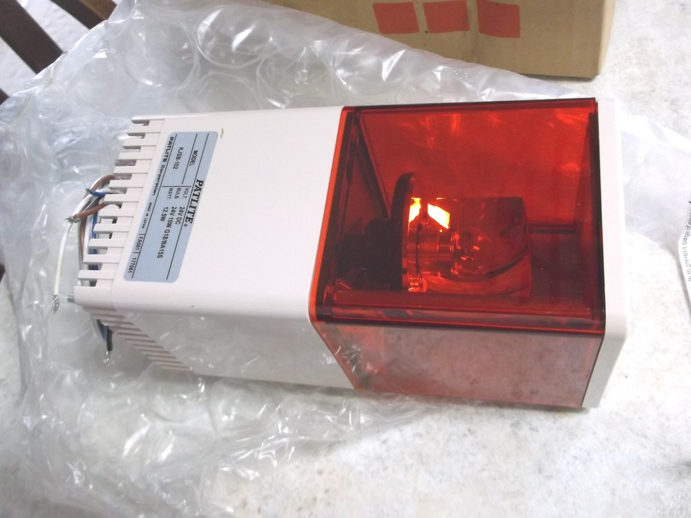 Patlite KJSB-102 Cube Style Stack Light Status Indicator (Pair) NIBox
