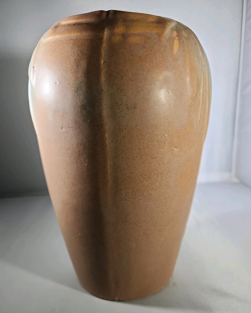 Nelson McCoy Palm Tree Vase Art Pottery