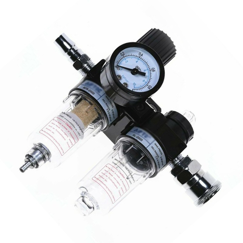 AFC2000 Plastic Air Source Treatment Filter Pressure Gauge Regulator Replacement