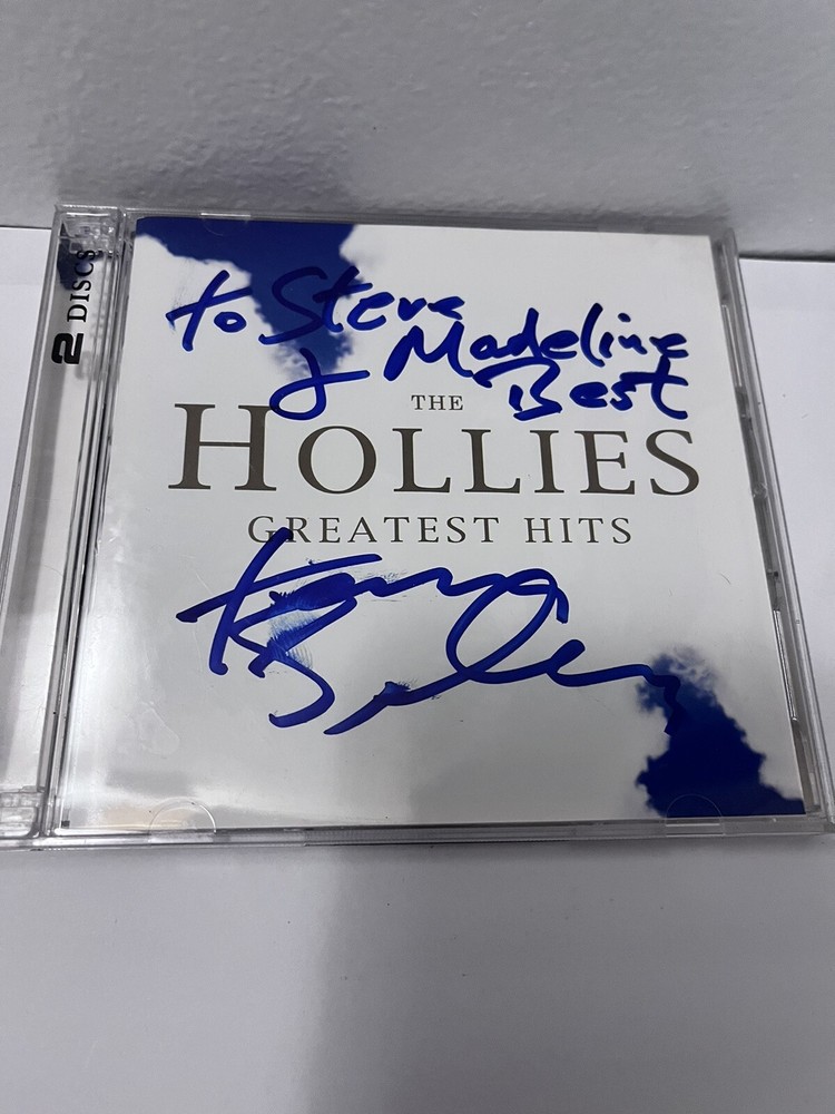 Autographed - The Hollies Greatest Hits CD - Signed