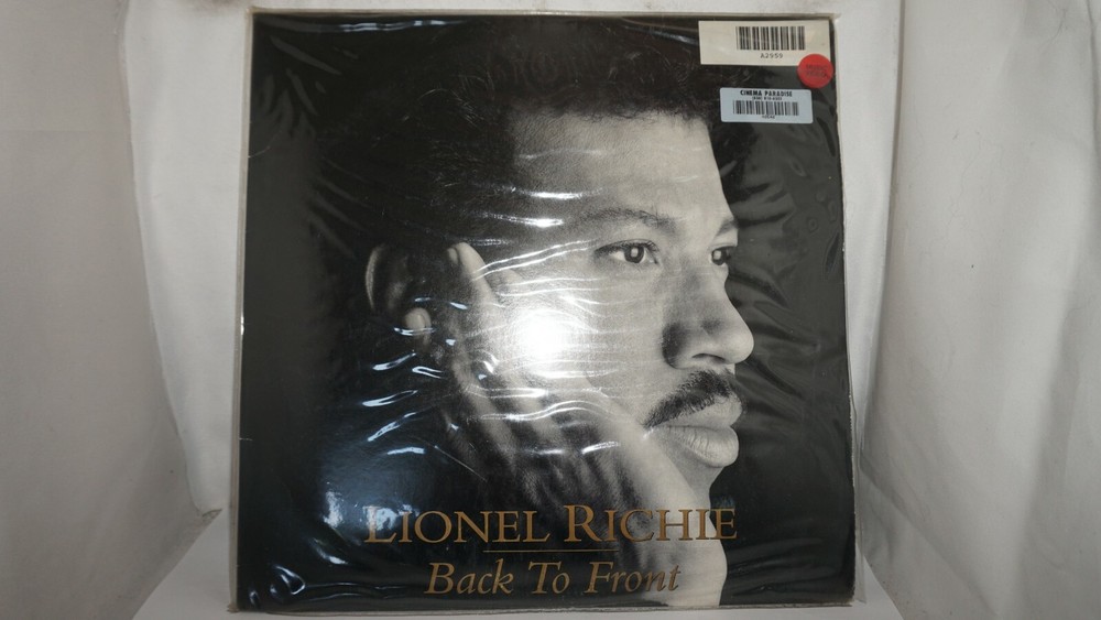 Lionel Richie Back To Front LaserDisc #6
