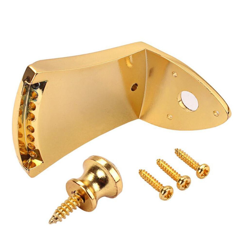 8 String Tailpiece Mandolin Screws Strap Buttons for Mical Instrument 2025
