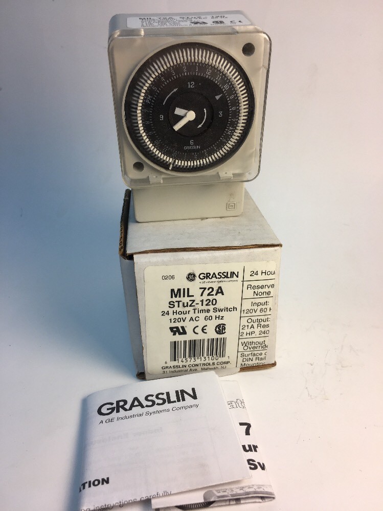 MIL72A 24H TIME SWITCH GRASSLIN GE