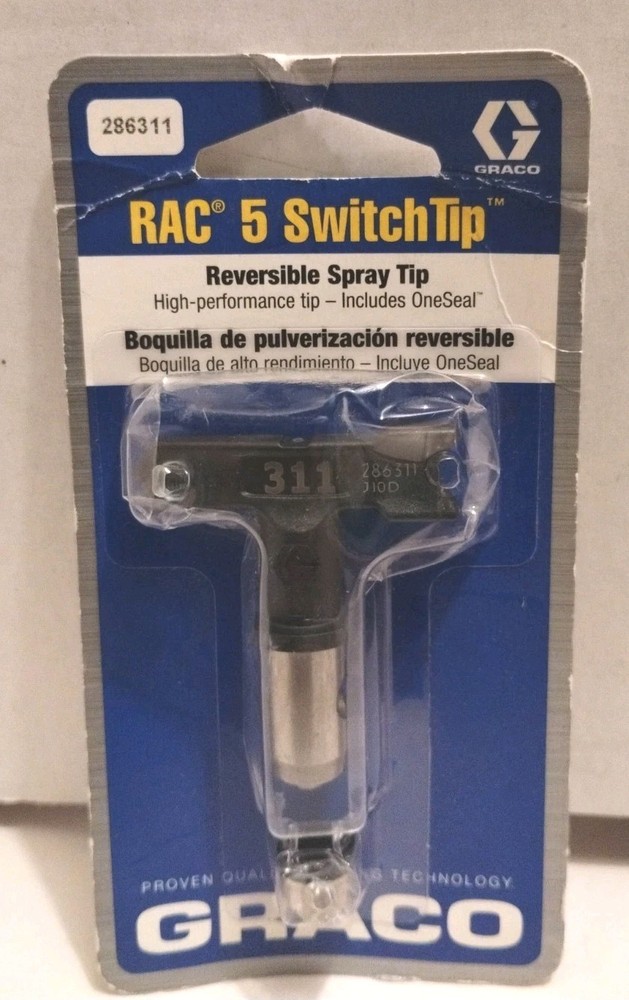 Graco 286311 RAC 5 Switch Tip Reversible Airless Spray Tip 311