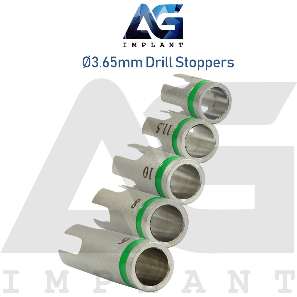 10 Drill Stoppers Ø3.65mm External Irrigation Tools Dental