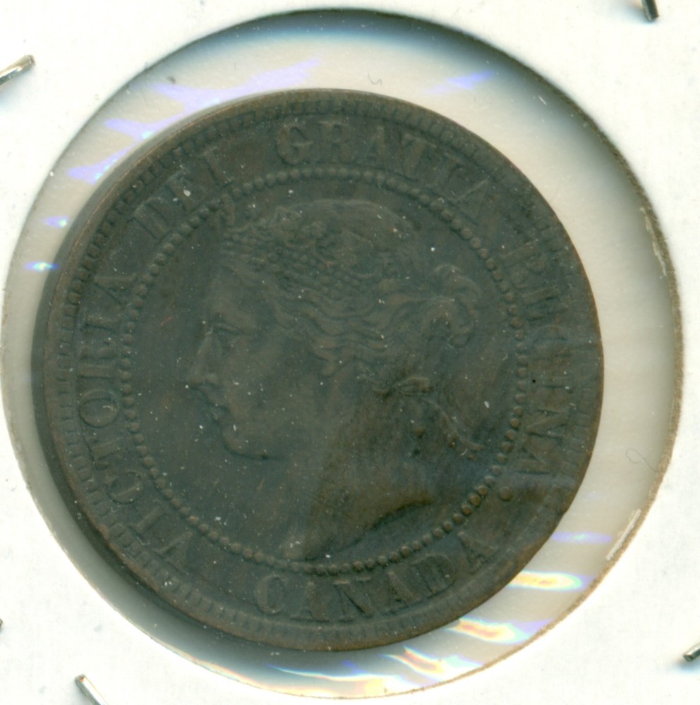 1899 CANADA LARGE CENT, EXTRA FINE, GREAT PRICE!
