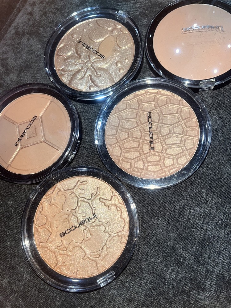 Lot Of 5 Intercos Bronzer Large Full Size!