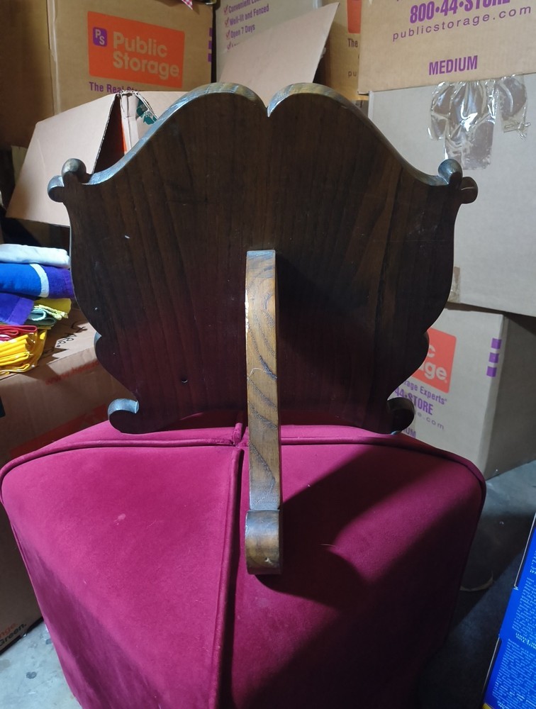 Antique Walnut Book Stand