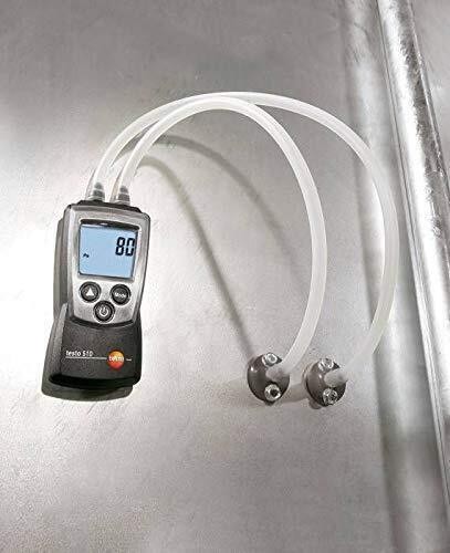 Testo 510 Temperature Compensation Manometer Auto-Ranging Pressure Meter