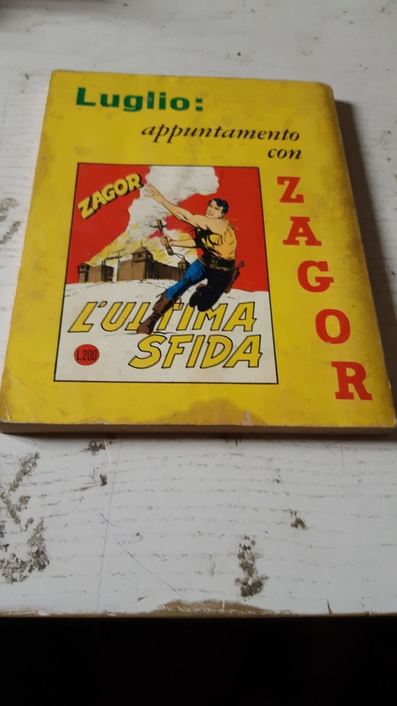ZAGOR ZENITH ORIGINAL NO. 87 EXCELLENT CONDITION
